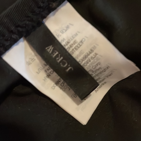 J. Crew Cutout one-piece swimsuit black size 6 VEUC SOLD OUT! - Picture 12 of 16